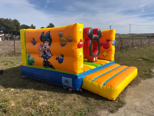 Alquiler de castillo hinchable pequeño Mickey Mouse